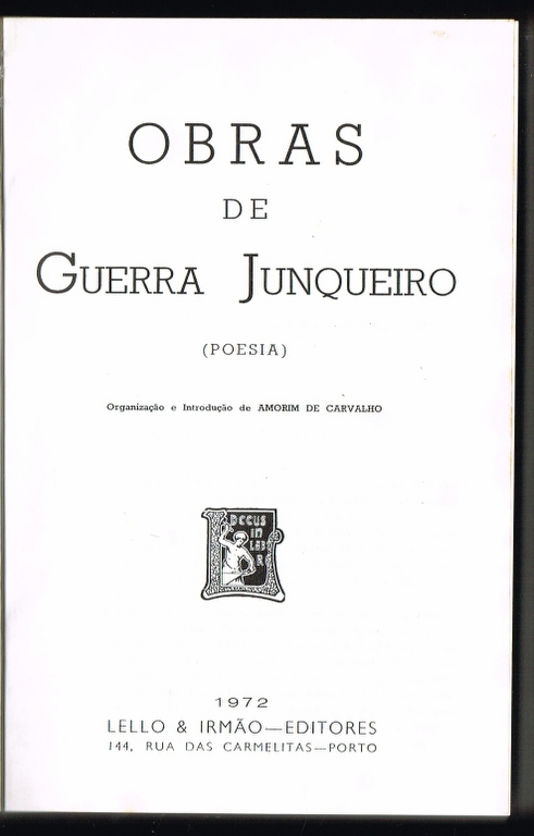 OBRAS DE GUERRA JUNQUEIRO